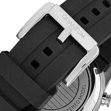 Load image into Gallery viewer, QUANTUM ADG678.331 Black Rubber Chronograph