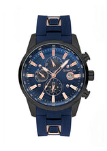 Load image into Gallery viewer, QUANTUM ADG678.699 Dark Blue Rubber Chronograph