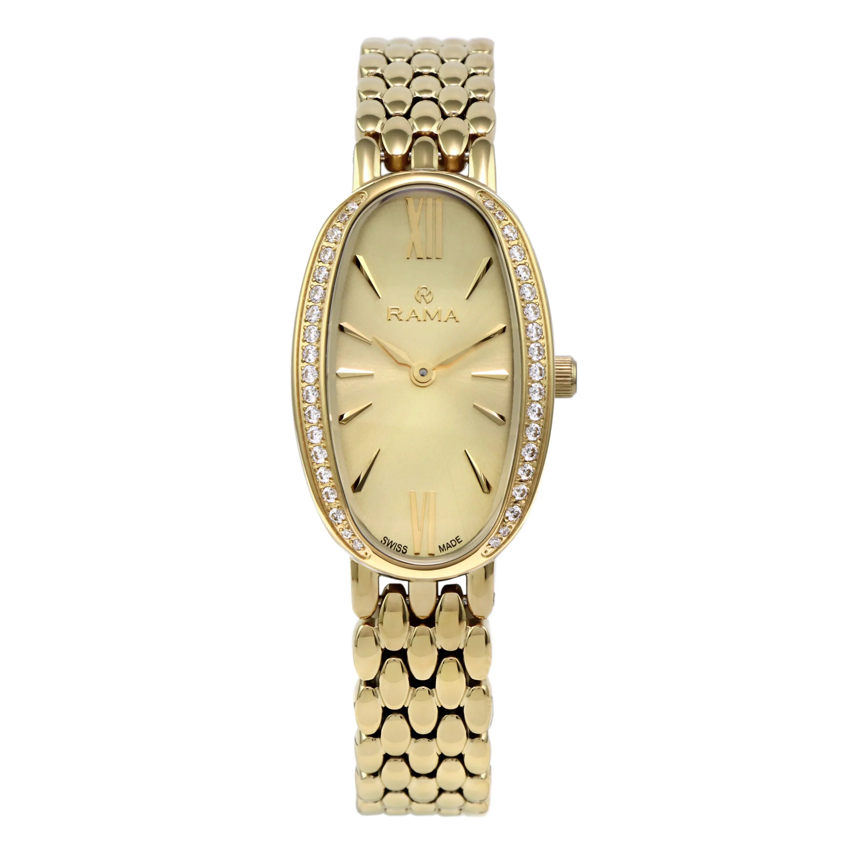 未使用品★Rama ラマ Swiss Made 18KT Gold レディース RAMA LADY SWISS MADE WATCH RAL273-GG-S-1 – shoptimeworldjo
