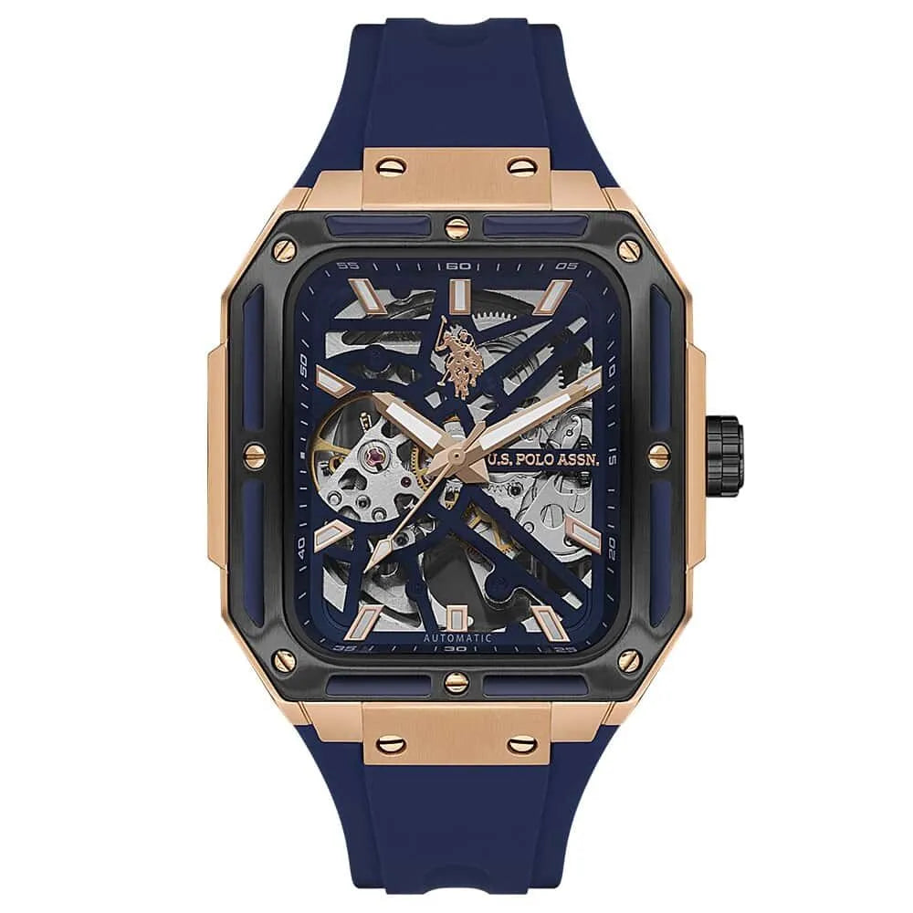 U.S. Polo Assn. Automatic Watch USPA1122-06 | Watches | MEN | RUBBER U.S. Polo Assn. Automatic Watch USPA1122-06 | Watches | MEN | RUBBER