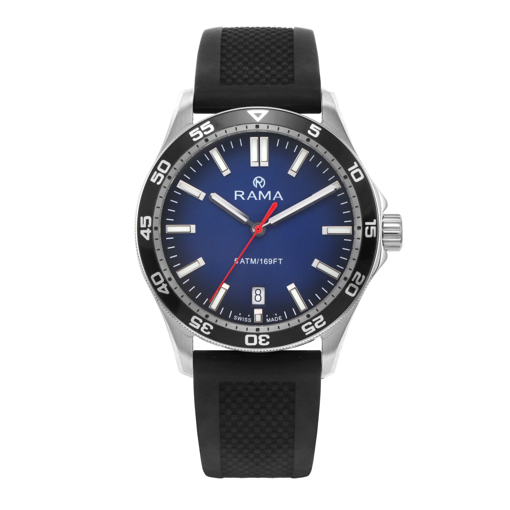 RAMA SWISS RAM274-SBX-9 For Men | Watches | MEN | NEW | RUBBER