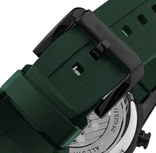 Load image into Gallery viewer, QUANTUM ADG678.675 Dark Green Rubber Chronograph
