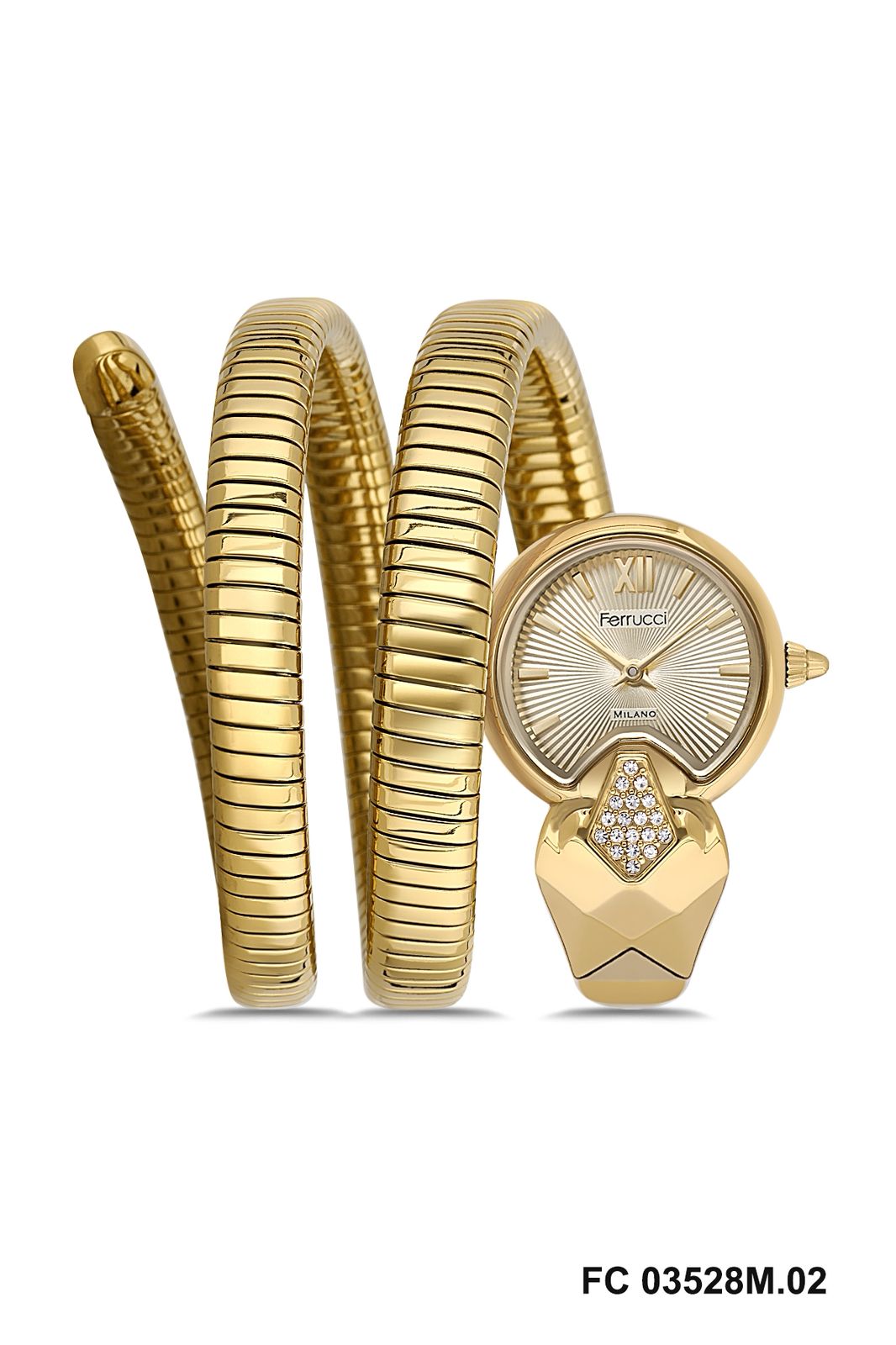 Ferrucci Snake Milano – Gold Wrap Watch (FC03528M.02) | Watches | WOMEN | women snake