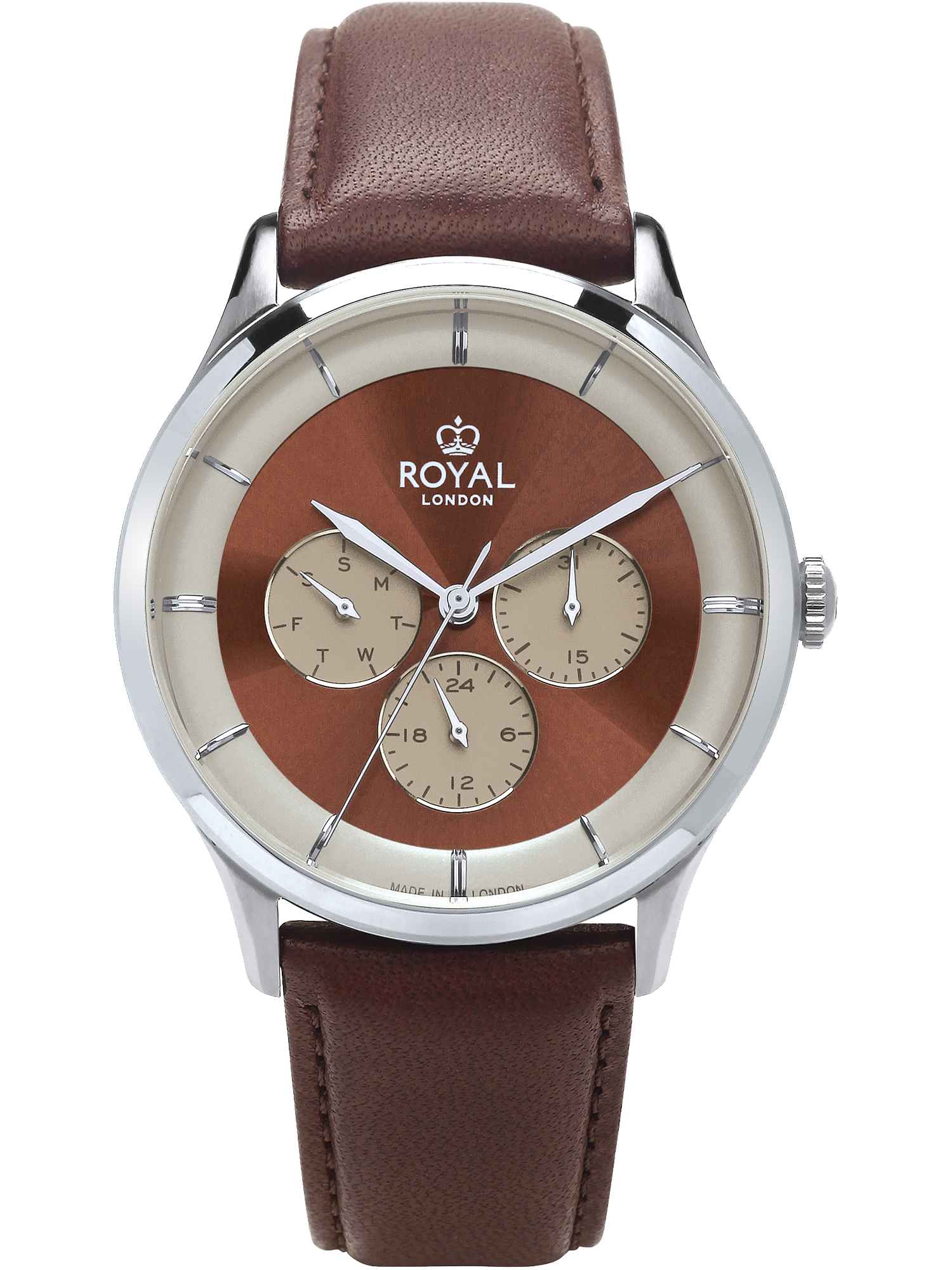 ROYAL LONDON Men's Watch (41483-02) | Watches | leather | MEN | NEW ROYAL LONDON Men's Watch (41483-02) | Watches | leather | MEN | NEW