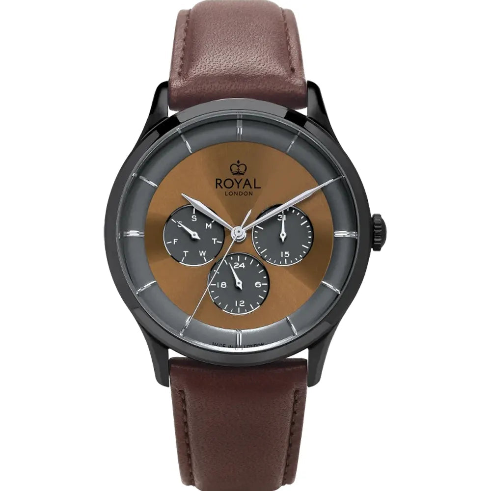 ROYAL LONDON Men's Watch (41483-04) | Watches | leather | MEN | NEW ROYAL LONDON Men's Watch (41483-04) | Watches | leather | MEN | NEW