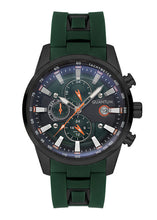 Load image into Gallery viewer, QUANTUM ADG678.675 Dark Green Rubber Chronograph
