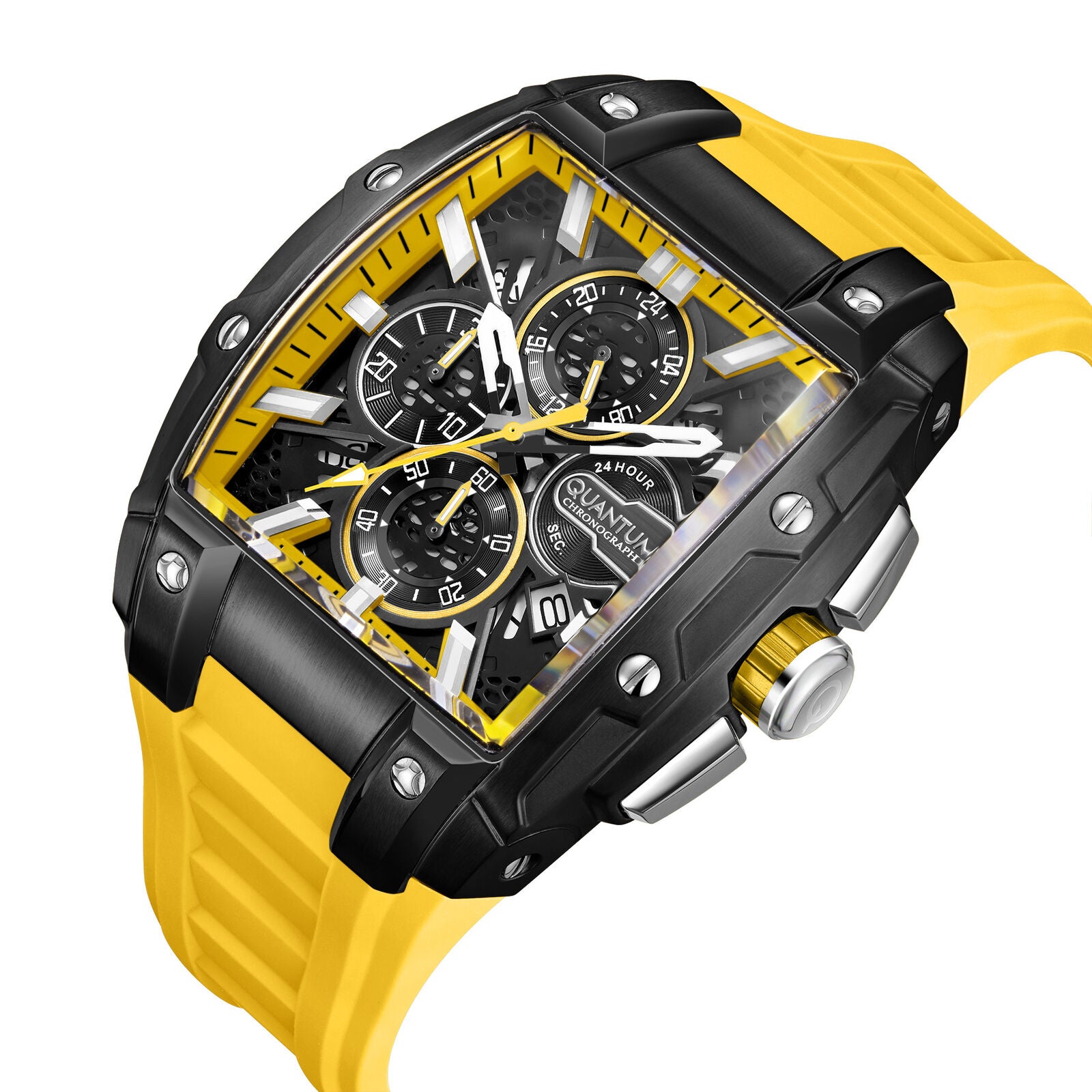 QUANTUM HUNTER HNG1161.654 For Men | Watches | MEN | RUBBER QUANTUM HUNTER HNG1161.654 For Men | Watches | MEN | RUBBER