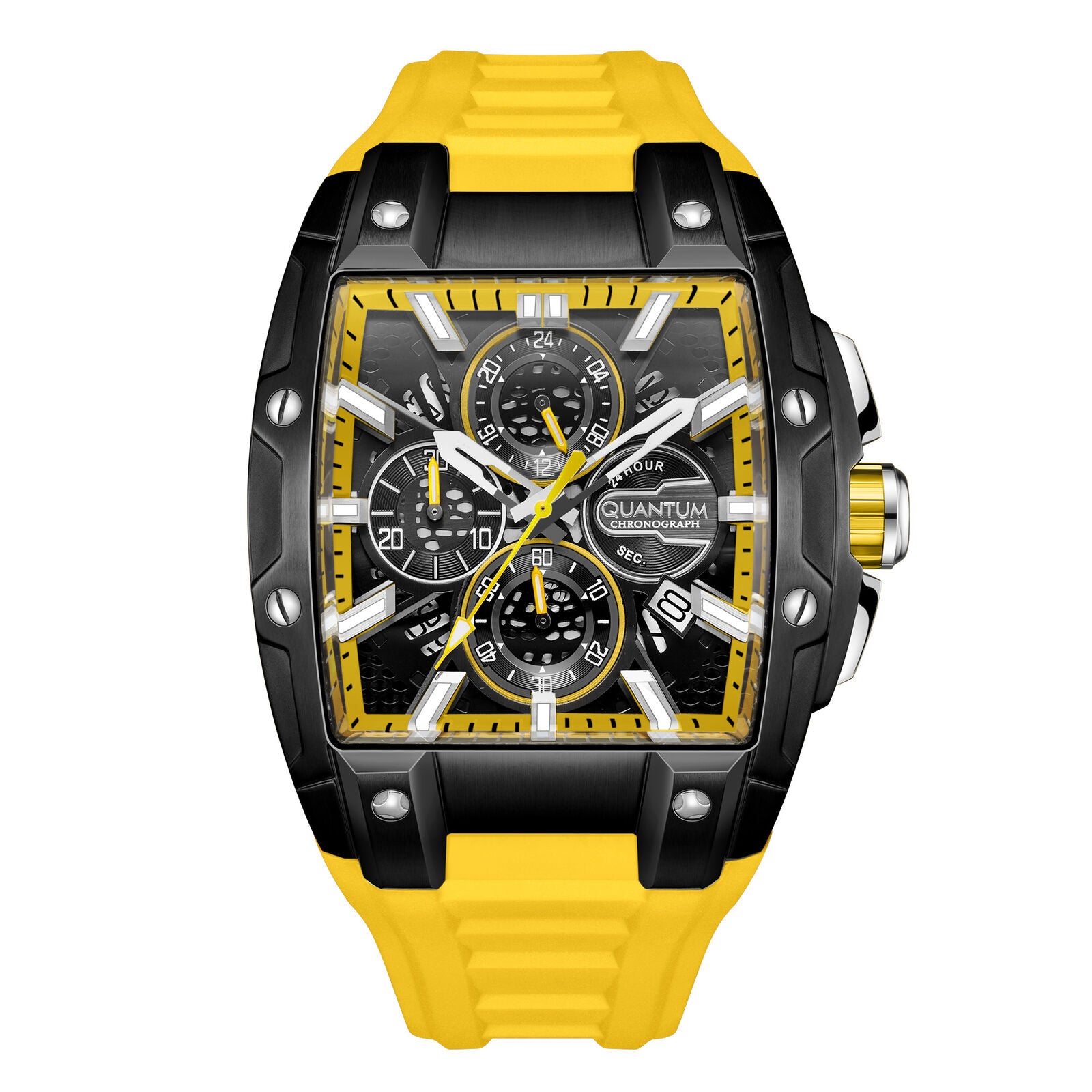 QUANTUM HUNTER HNG1161.654 For Men | Watches | MEN | RUBBER QUANTUM HUNTER HNG1161.654 For Men | Watches | MEN | RUBBER