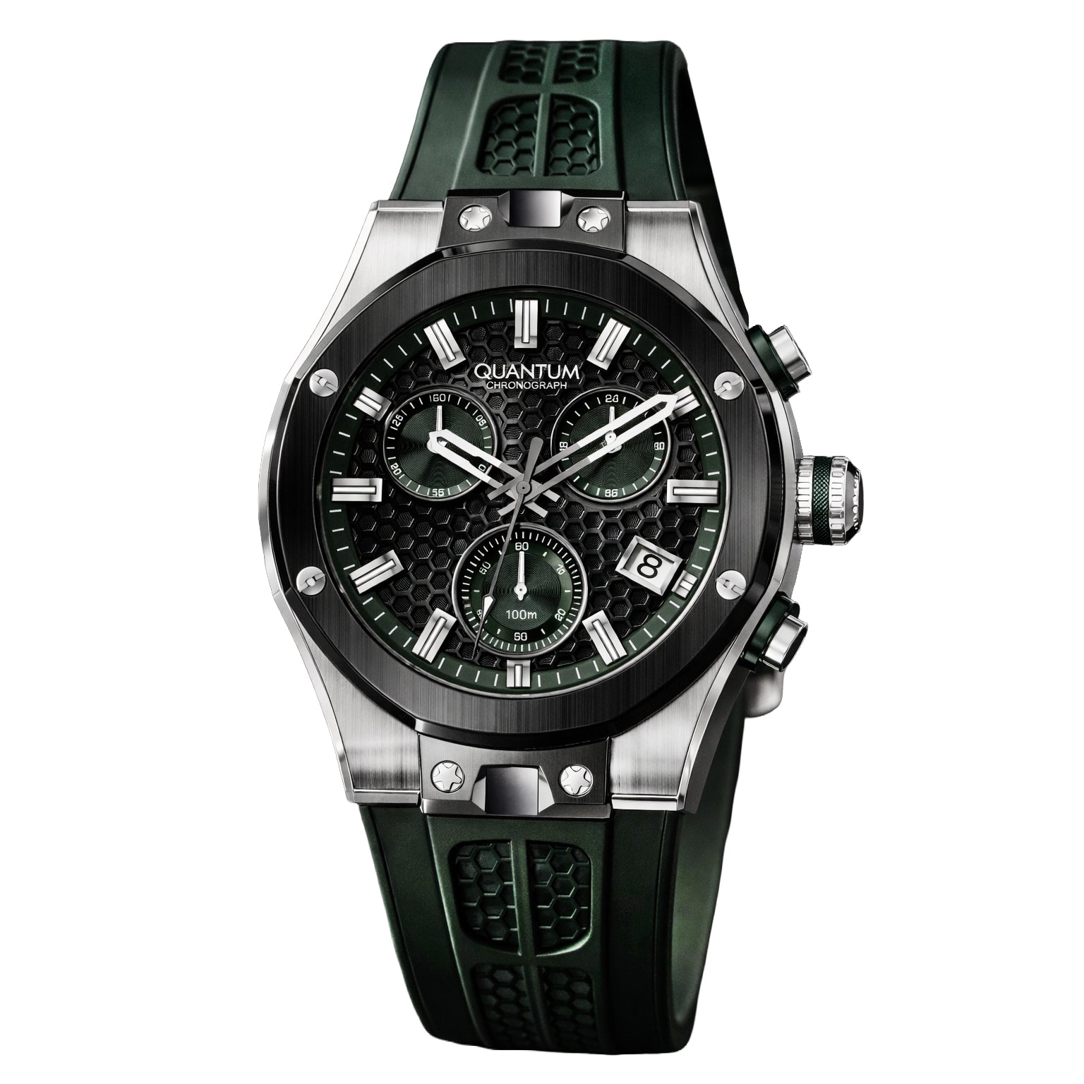 QUANTUM HUNTER HNG1230.355 For Men | Watches | MEN | RUBBER QUANTUM HUNTER HNG1230.355 For Men | Watches | MEN | RUBBER