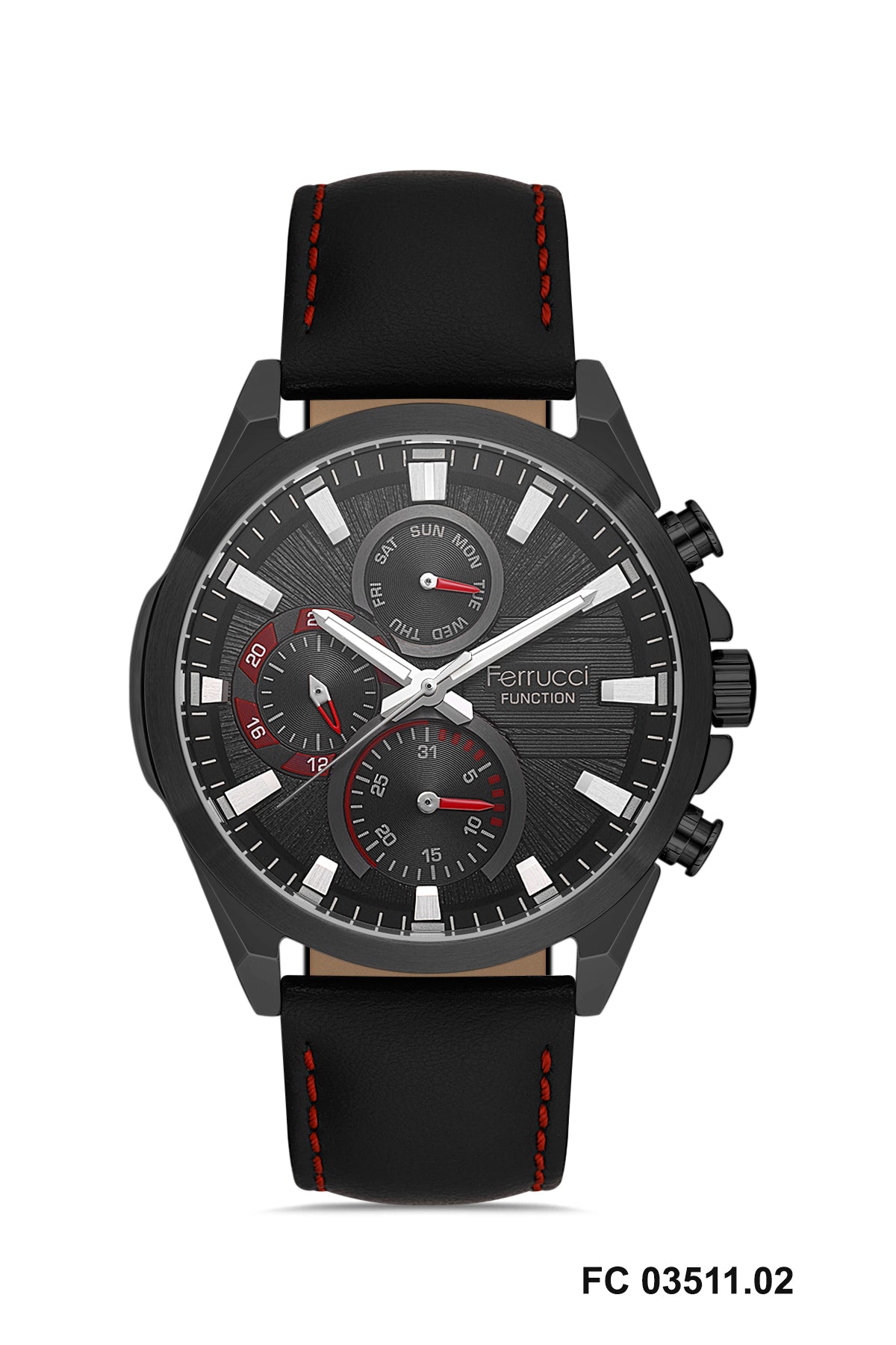 Ferrucci FCF 03511K-02 For Men | Watches | leather | MEN Ferrucci FCF 03511K-02 For Men | Watches | leather | MEN